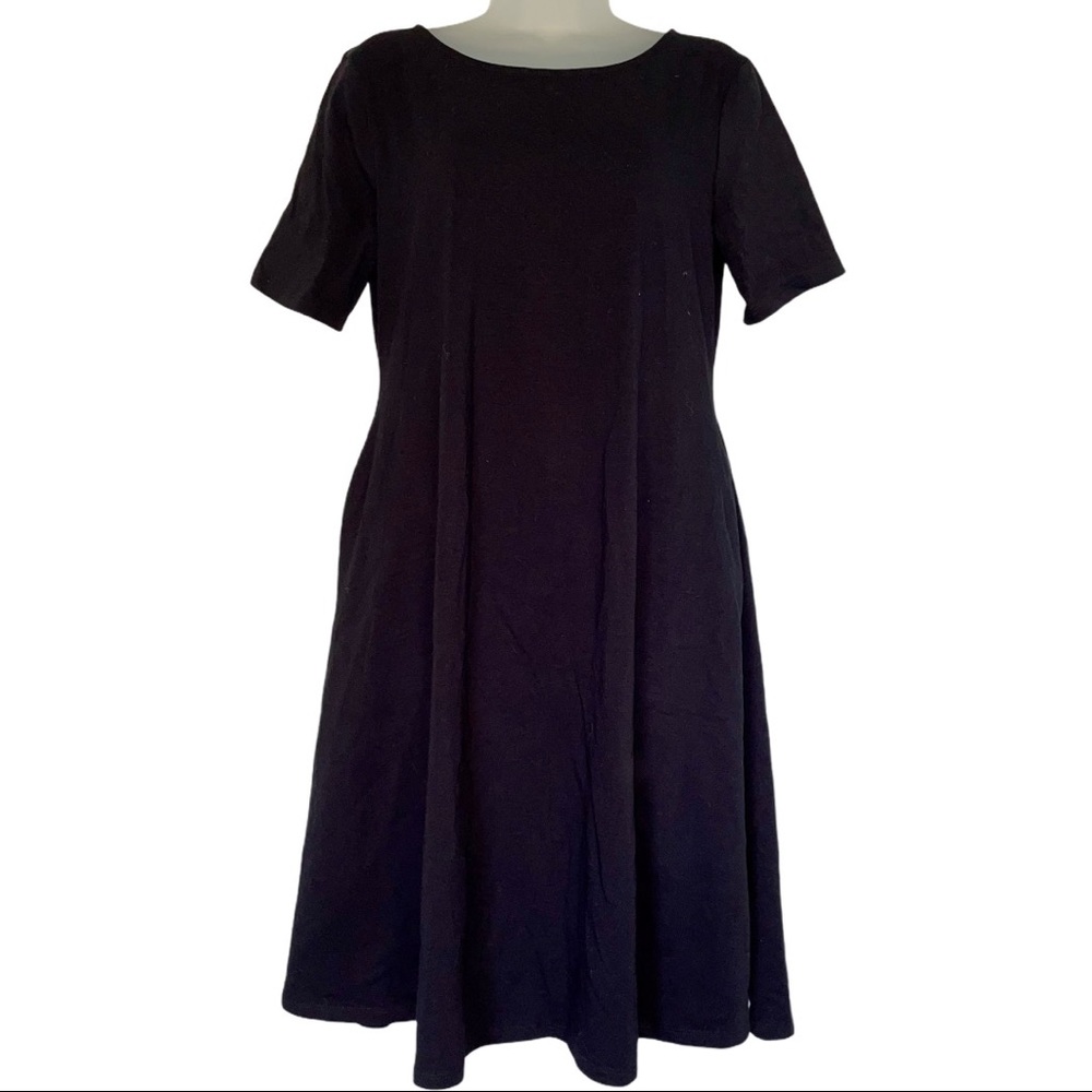 NEW Zenana Black T-Shirt Dress Oversized